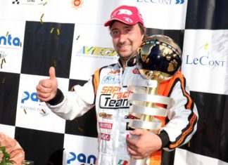 NEL CAMPIONATO DEL MONDO A GENK CRG SUL PODIO DELLA KZ CON FEDERER