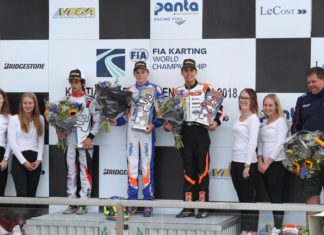 CRG SUL PODIO DEL CAMPIONATO DEL MONDO OKJ CON BORTOLETO