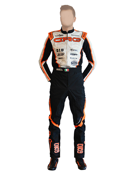 CRG Kart Racing Suit extreme Quality with custom name embroidery 
