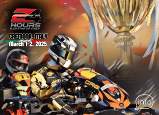 LA 24 HOURS KARTING OF ITALY 2025 SI DISPUTERÀ AL CREMONA CIRCUIT