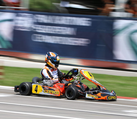 WEEKEND DIFFICILE PER CRG A SARNO NELLA FINALE DEL CAMPIONATO EUROPEO KZ-KZ2