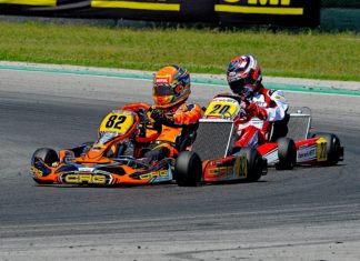 LAVORO POSITIVO PER IL TEAM CRG NELLA CLASSE KZ ALLA WSK DI ADRIA