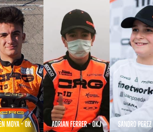 PEREZ (MINI), FERRER (JUNIOR) AND MOYA (OK) COMPLETE THE CRGâS DRIVER LINE-UP