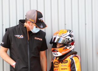 IL PILOTA CANADESE ILIE TRISTAN CRISAN SI UNISCE A CRG PER LA CATEGORIA MINI