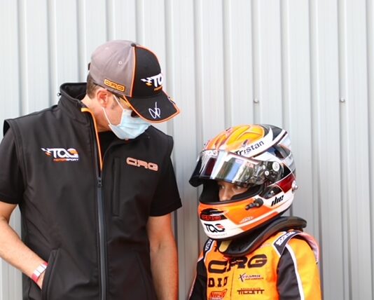 IL PILOTA CANADESE ILIE TRISTAN CRISAN SI UNISCE A CRG PER LA CATEGORIA MINI