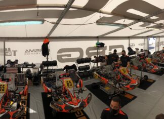 CRG AL COMPLETO A SARNO PER LA WSK MASTER