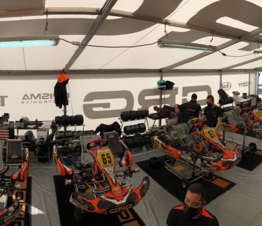 THE WHOLE CRG TEAM IS IN SARNO FOR THE WSK MASTER