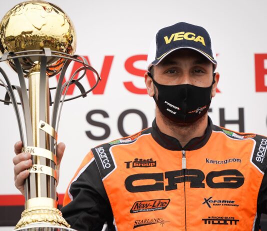 CRG CONQUISTA IL PODIO IN KZ2 CON JEREMY IGLESIAS ALLA WSK EURO