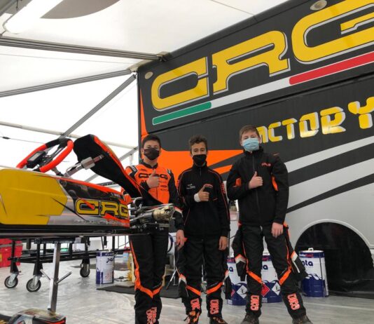 IL CRG RACING TEAM A GENK PER PREPARARE L’EURO OK – OKJ