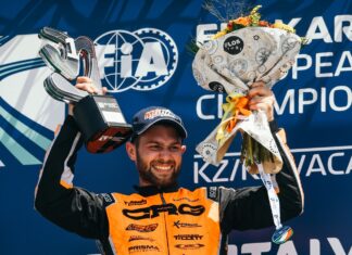 CRG VINCE IL FIA EUROPEAN CHAMPIONSHIP KZ2 CON GIACOMO POLLINI