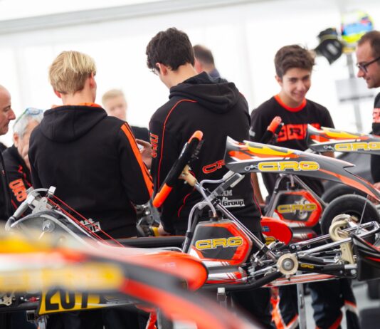 PILOTI CRG COMPETITIVI ALLA WINTER SERIES gustavsson crg box winter series franciacorta