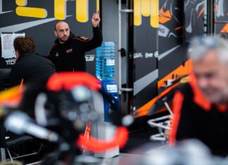 IGLESIAS VERY CLOSE TO THE PODIUM IN KZ IN SARNO iglesias wsk master sarno