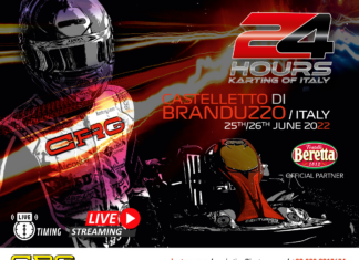 IL 25 E 26 GIUGNO A CASTELLETTO DI BRANDUZZO LA 24 HOURS KARTING DI CRG