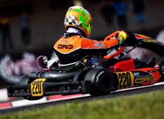 PODIUM IN OK FOR CRG AT THE WSK OPEN CUP