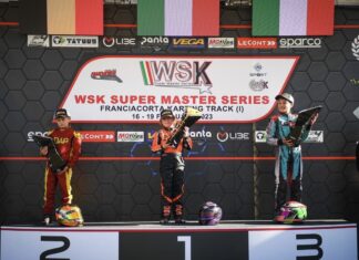 PILOTI CRG IN EVIDENZA ALLA WSK SUPER MASTER SERIES