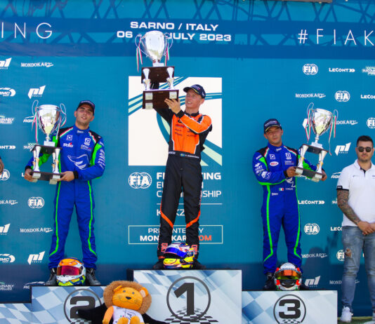 CRG AL TOP A SARNO: GUSTAFSSON VINCE LA GARA E IGLESIAS È VICE CAMPIONE EUROPEO