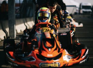 THE CRG RACING TEAM AT THE WSK MASTER SERIES