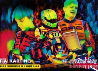 IN ENGLAND THE FIA WORLD CHAMPIONSHIP OK & OK JUNIOR