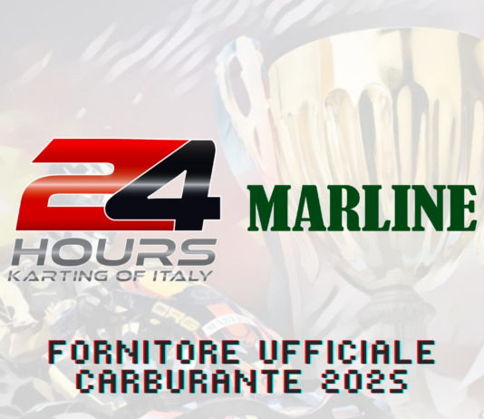 MARLINE RACING CONFERMATA BENZINA UFFICIALE DELLA 24 HOURS KARTING OF ITALY