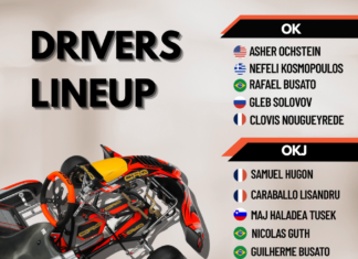 CRG PRESENTA LA DRIVERS LINE UP PER LE CATEGORIE OK E OKJ