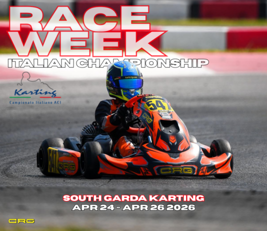 CRG MINI TEAM SET FOR ITALIAN KARTING CHAMPIONSHIP